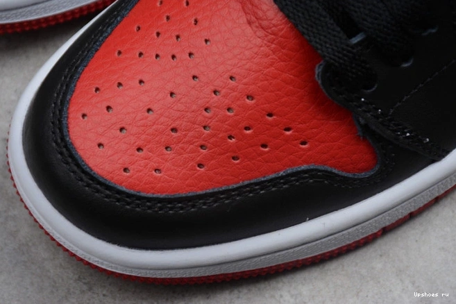 Air 555088  High OG Bred 001 Kids Jordan 1 Banned Black Retro Red 0427